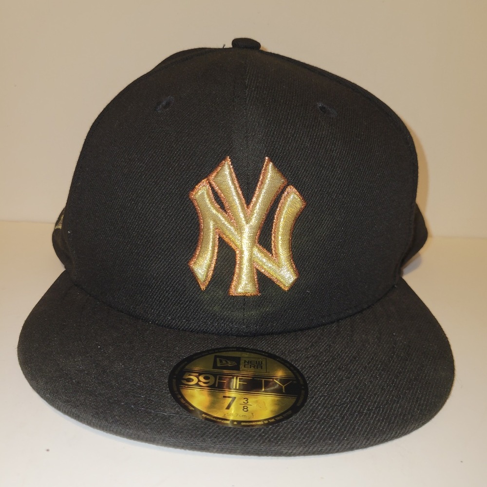 New Era 59fifty New York Yankees 1996 World Series Satin Standout Hat Size 7 3/8